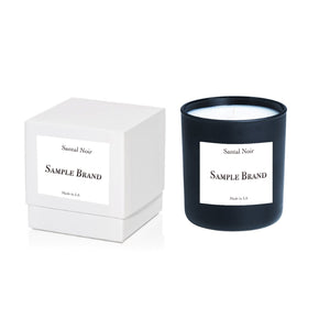 Private Label 8oz Candle with Boxes