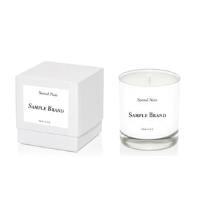 Private Label 8oz Candle with Boxes