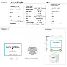 Load image into Gallery viewer, Jeani Burke - Santa Barbara 8oz Candles
