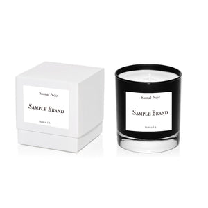 Private Label 8oz Candle with Boxes